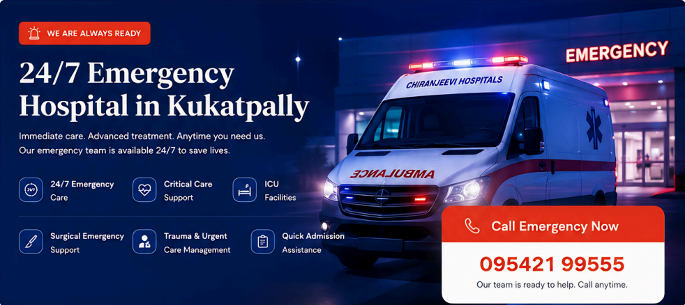 Chiranjeevi Hospital Ambulance service